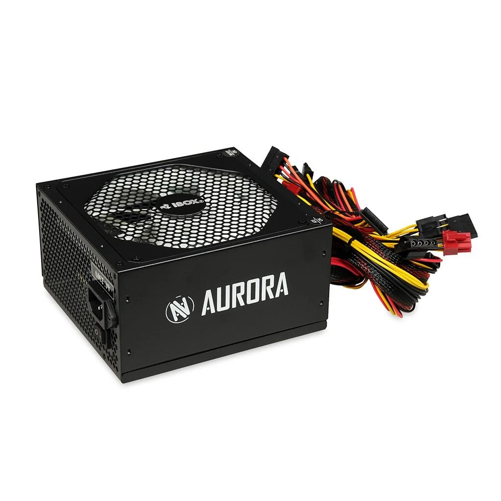IBOX AURORA 600W 14cm ventiliatorius PSU GAMING