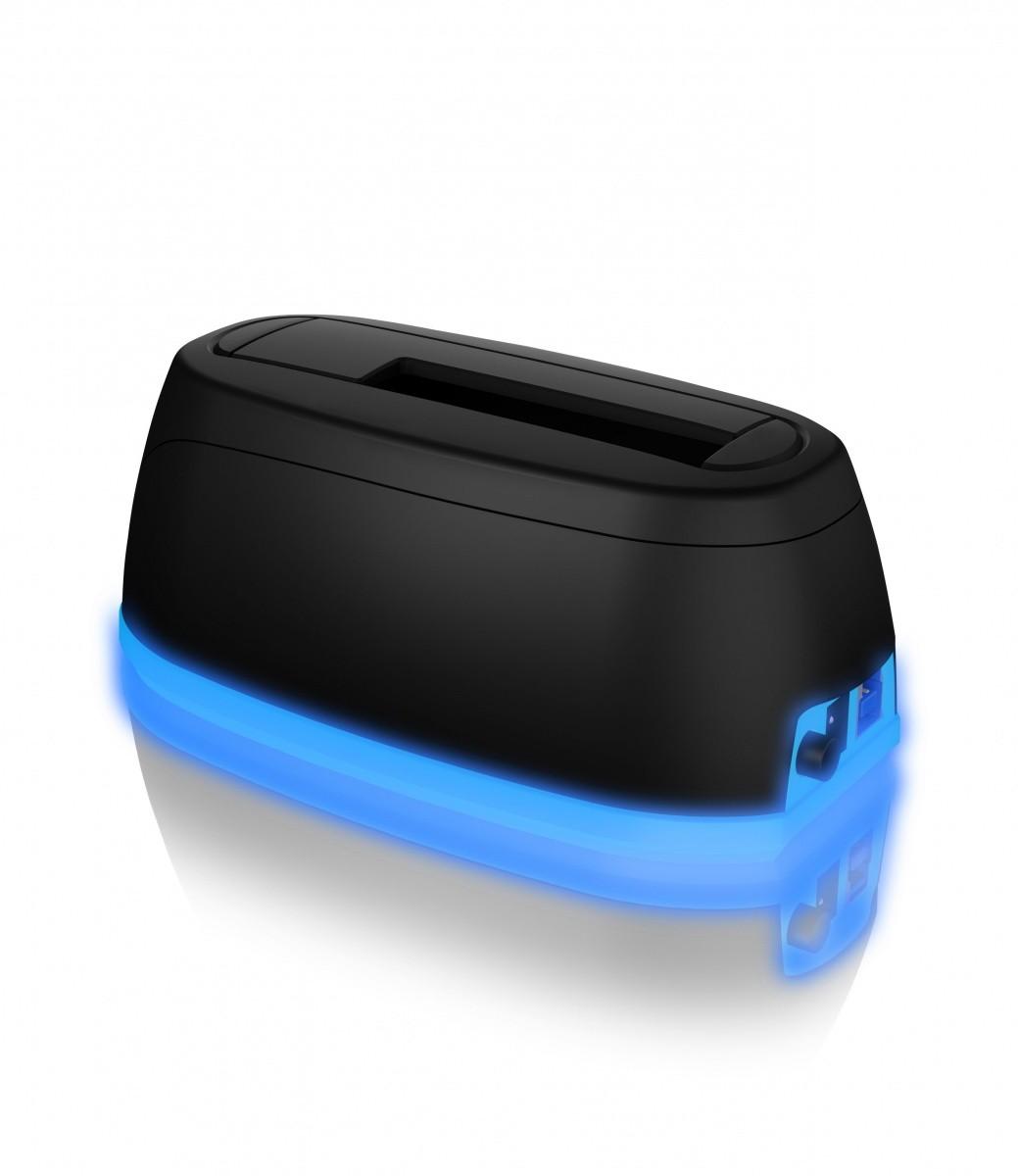Raidsonic Icy Box IB-1124L-C3 1 Bay SATA SSD / HDD prijungimo stotis