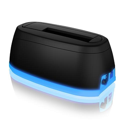 Raidsonic Icy Box IB-1124L-C3 1 Bay SATA SSD / HDD prijungimo stotis