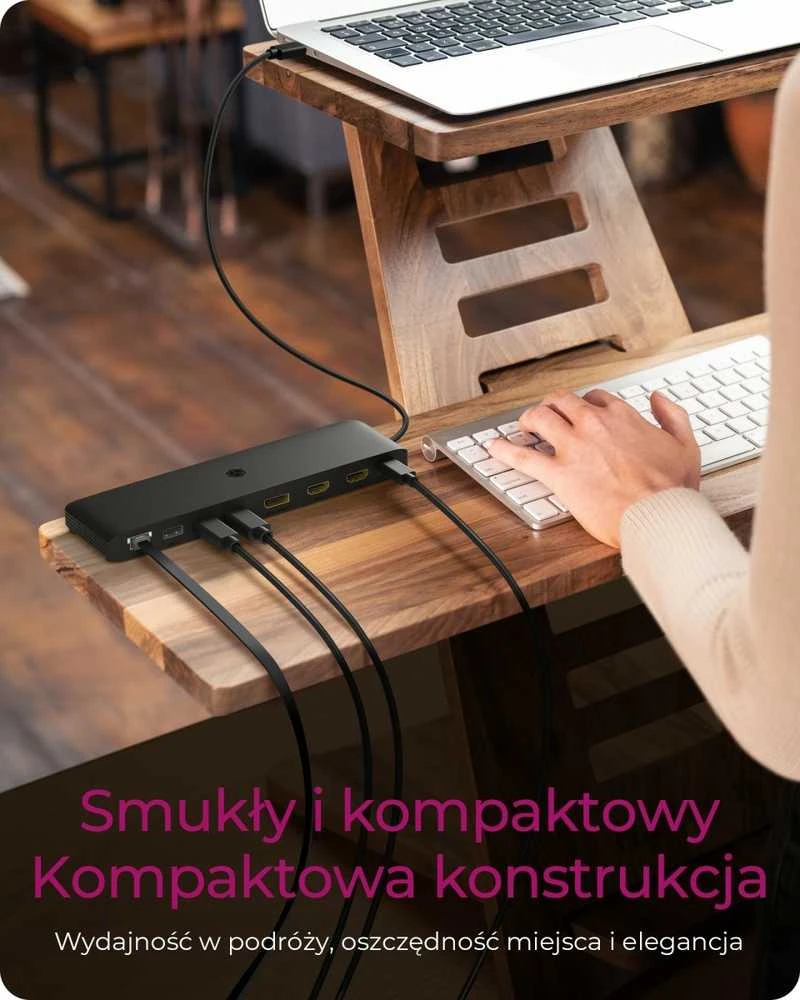 RaidSonic ICY BOX IB-DK2116-C kelių prijungimo stotelė nešiojamiesiems kompiuteriams ir kompiuteriams