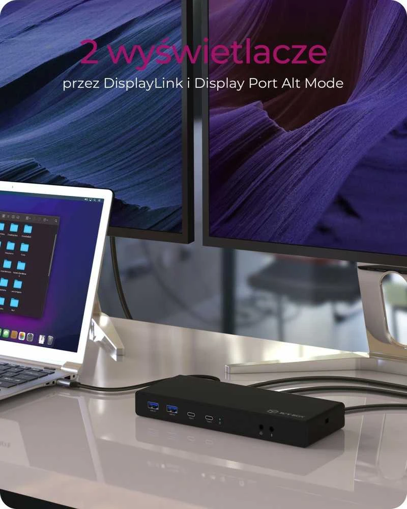 Raidsonic | ICY BOX 13-in-1 USB 3.0 Type-A + Type-C Dock | IB-DK2245AC | Įkrovos stotelė