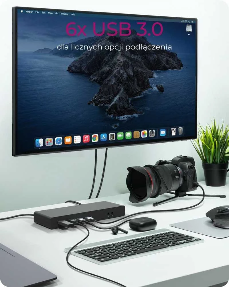 Raidsonic | ICY BOX 13-in-1 USB 3.0 Type-A + Type-C Dock | IB-DK2245AC | Įkrovos stotelė