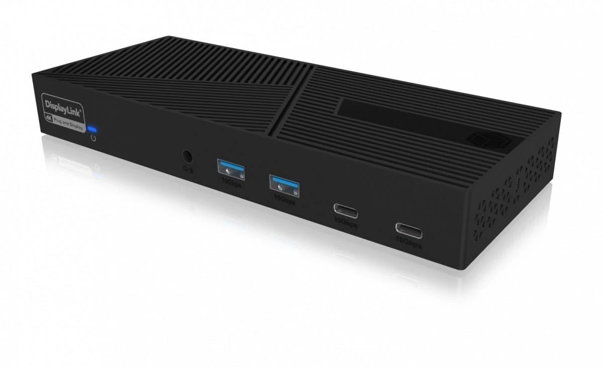RaidSonic ICY BOX IB-DK2246AC kelių prijungimo stotelė nešiojamiesiems kompiuteriams ir asmeniniams kompiuteriams