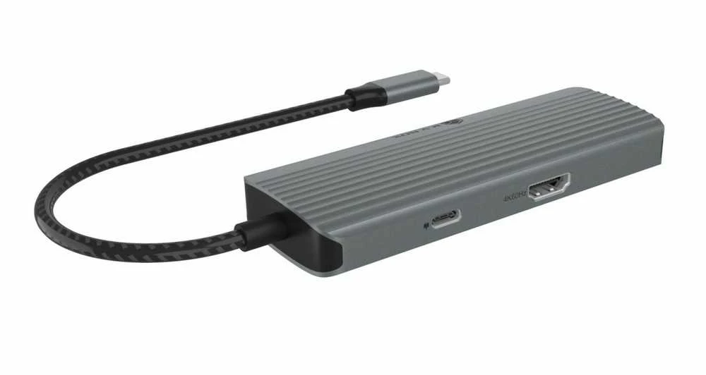 Icy Box Doko stotelė IB-DK4022a-CPD 6w1, HDMI,USB,PD