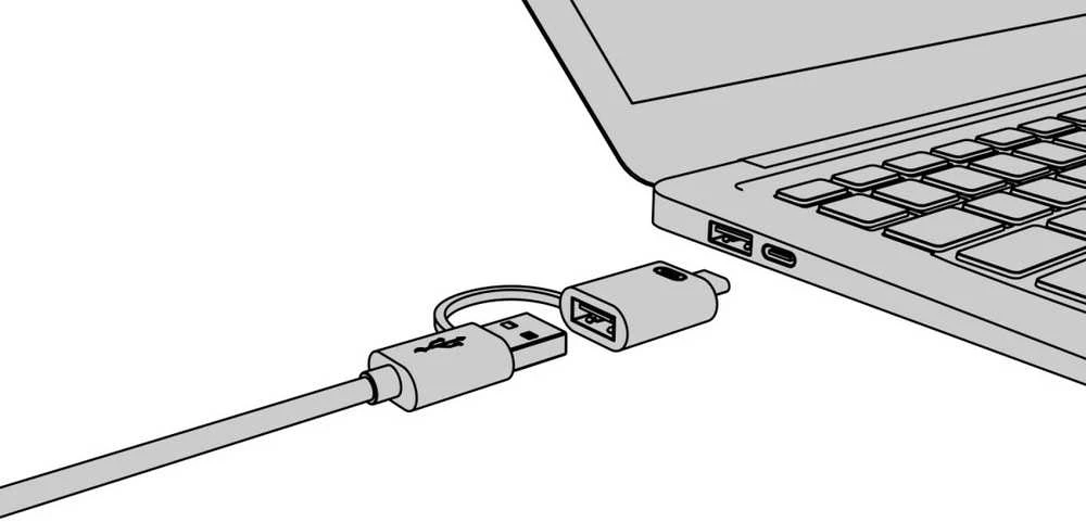 Icy Box Port IB-HUB1424-C3 4 prievadų USB A tipo šakotuvas, C/A tipo jungtis