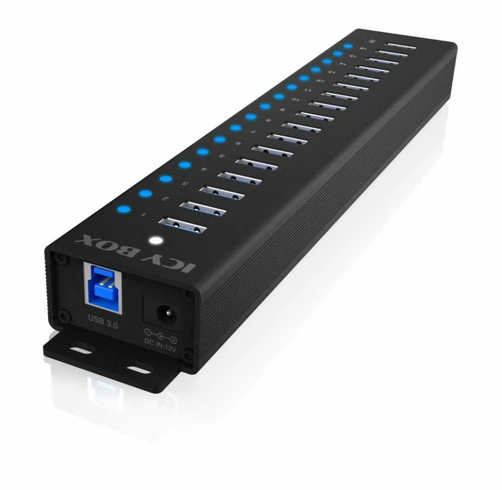 RaidSonic ICY BOX IB-HUB1717-U3 stebulė