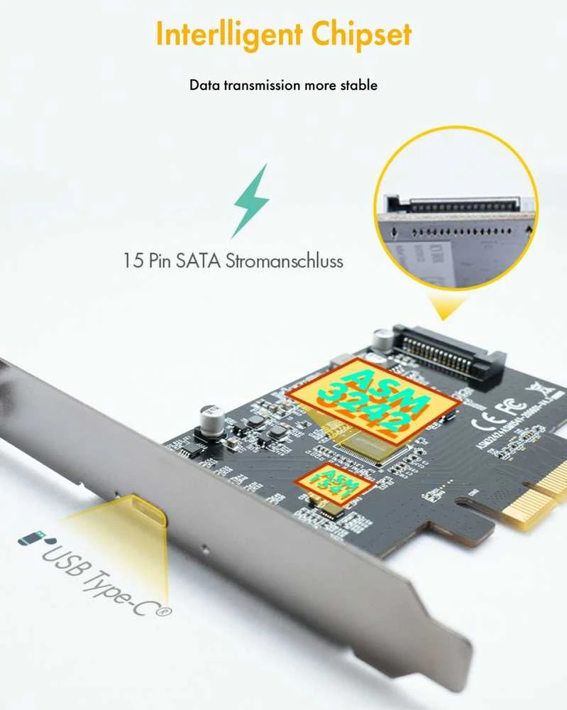 ICY BOX IB-PCI1901-C32 Karta kontrolera