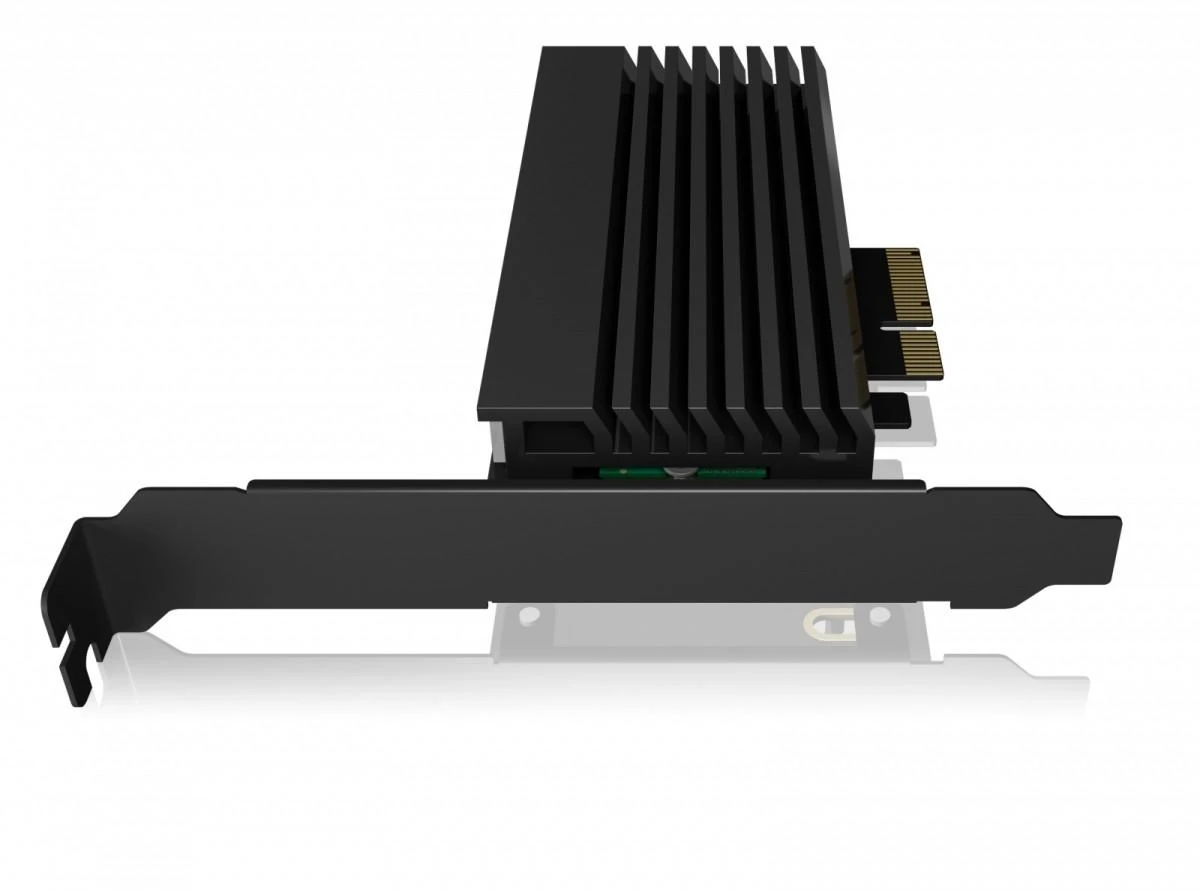 „Raidsonic“ | ICY BOX | PCIe plokštė su M.2 M-Key lizdu vienam M.2 NVMe SSD diskui