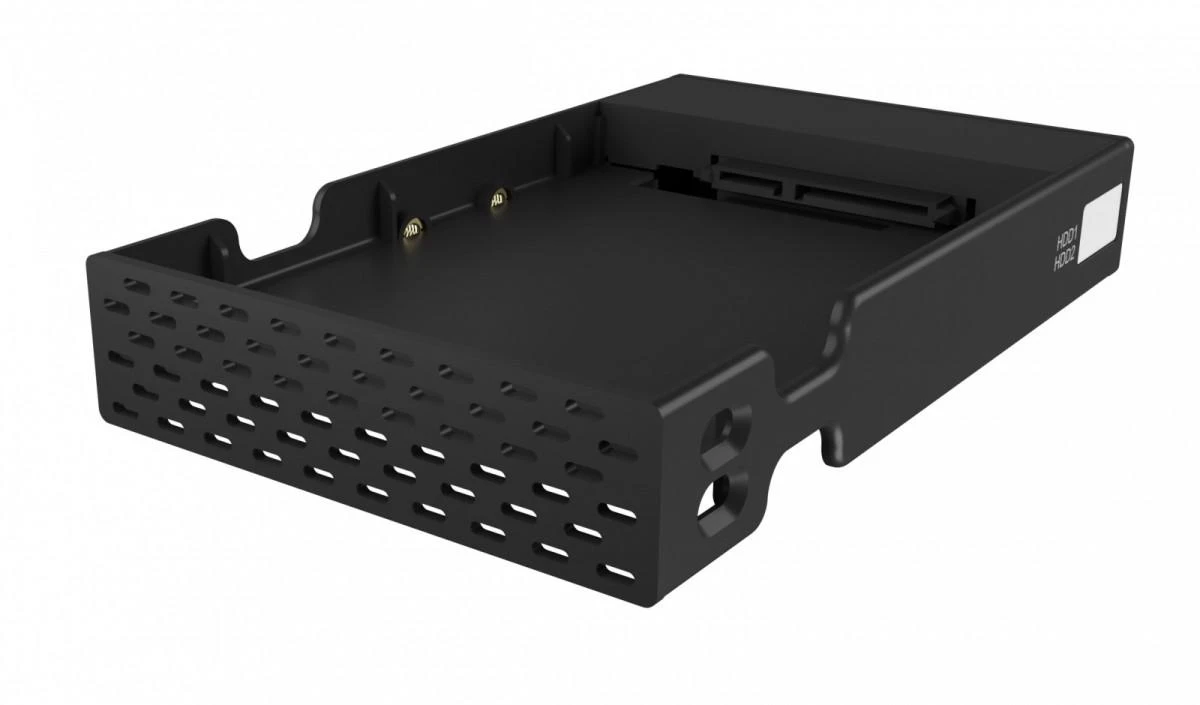 RaidSonic ICY BOX IB-RD2253-C31 išorinis RAID korpusas, skirtas 2x2,5 SATA I/II/III SSD ir HDD