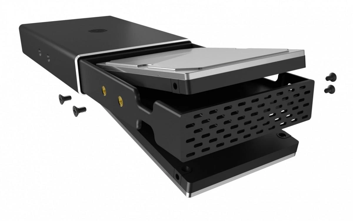 RaidSonic ICY BOX IB-RD2253-C31 išorinis RAID korpusas, skirtas 2x2,5 SATA I/II/III SSD ir HDD