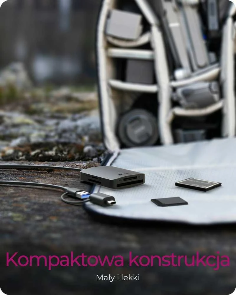 Icy Box Raidsonic 4-in-1 kortelių skaitytuvas su USB 3.2 Gen 1 Type-A + Type-C | IB-CR302-CU3