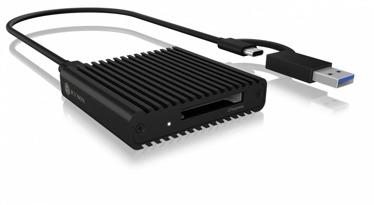 RaidSonic ICY BOX IB-CR404-C31 External multi card reader USB 3.0 Type-C CF Express