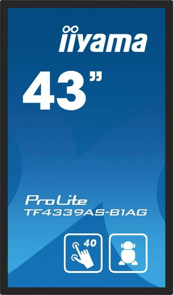 Monitorius iiyama ProLite TF4339AS-B1AG Open Frame