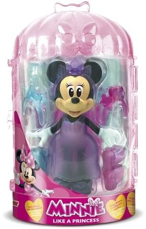 Imc Toys Disney Minnie Mouse Mini Lėlė Princess + drabužių spintos komplektai