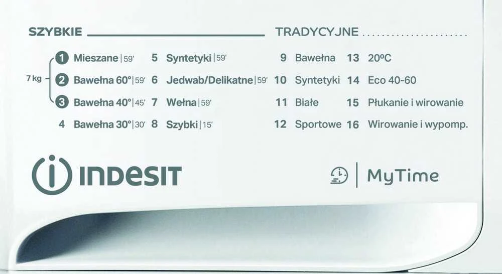 Indesit Skalbimo mašina MTWA71252WPL