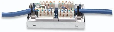 Intracom INTELLINET jungiamoji dėžutė 4x2 STP Cat5e