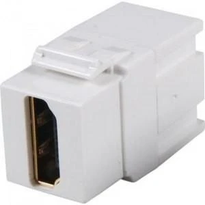 INTELLINET HDMI Inline jungtis HDMI Female to HDMI Female Baltas