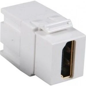 INTELLINET HDMI Inline jungtis HDMI Female to HDMI Female Baltas