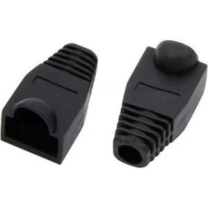 INTELLINET RJ45 kištuko dangtelis Juodas, kabelio dėklas, 504355