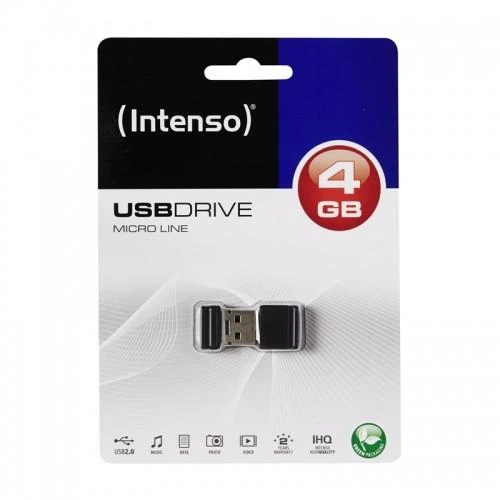 INTENSO 3500450 Intenso pendrive USB NANO MICRO LINE 4GB