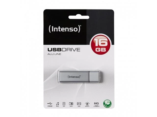 INTENSO 3521472 Intenso pendrive USB ALU LINE Sidabrinis 16GB