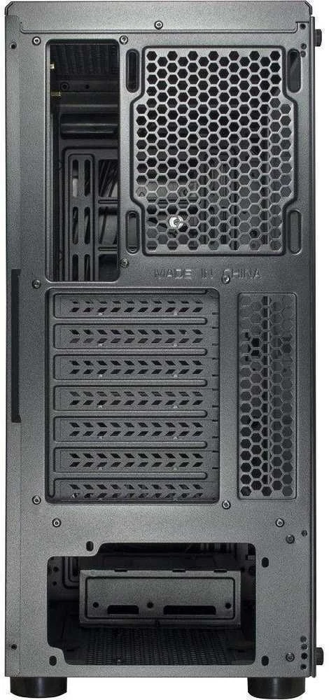 Važiuoklė INTER-TECH A-3411 Creek Gaming Tower, ATX, 1xUSB3.0, 2xUSB2.0, maitinimo šaltinis pasirinktinai, Lango šoninis skydelis, LED lemputė priekyje, integruotas RGB LED, Juodas