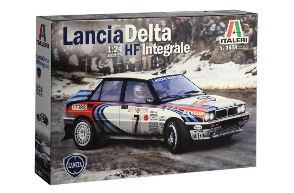 Italeri Lancia Delta HF Integrale 1/24 plastikinis surinkimo rinkinys 3658