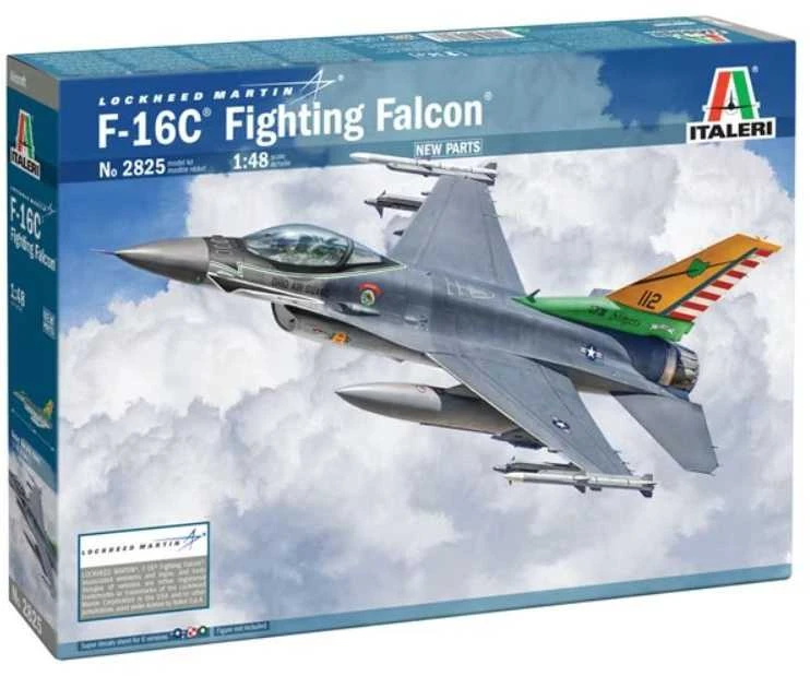 Italeri F-16C Fighting Falcon 1/48 plastikinis lėktuvo modelis