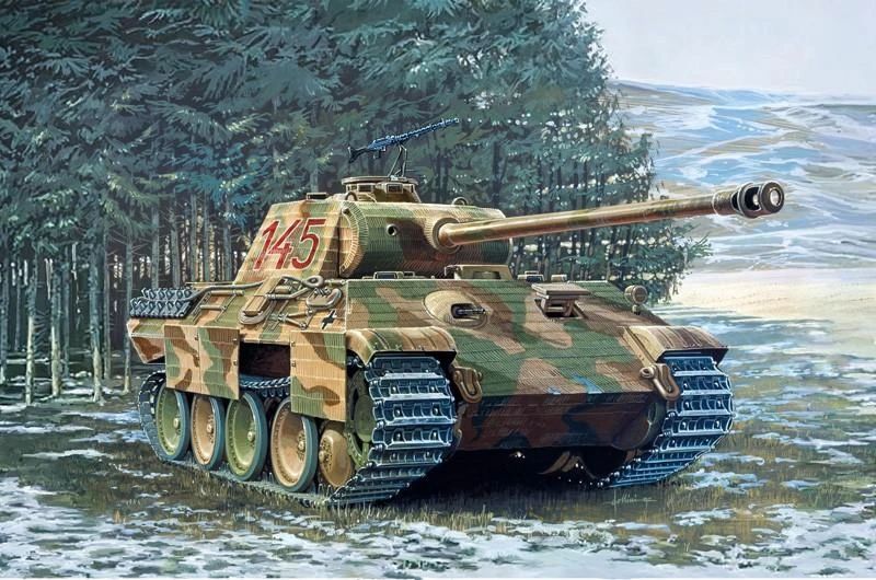 Italeri – Sd.Kfz.171 Panther Ausf.A, 1/35, 0270