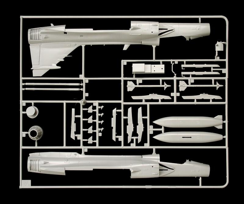 Italeri Saab JAS 39A Gripen 1/48 plastikinis lėktuvo modelis (2638)