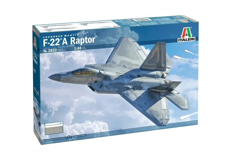 Italeri - F-22 Raptor, 1/48, 2822