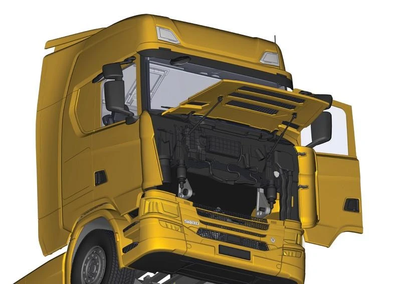 Italeri – Scania S730 Highline 4x2, 1/24, 3927
