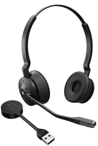 Jabra Engage 55 ausinės su USB-A adapteriu