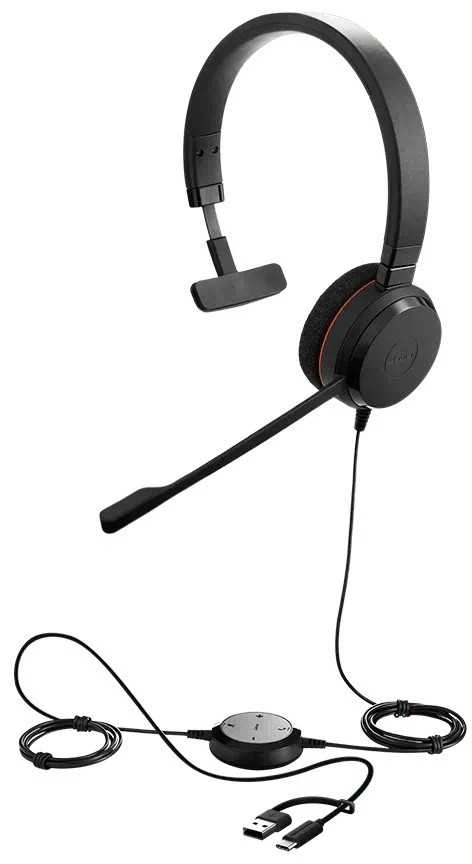 JABRA Evolve 20 USB C/A MS Stereo ausinės