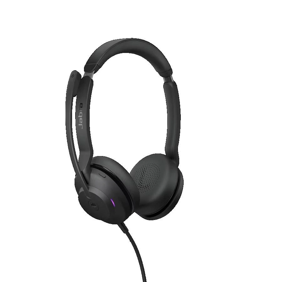 Jabra Evolve2 30 SE juodos ausinės su mikrofonu