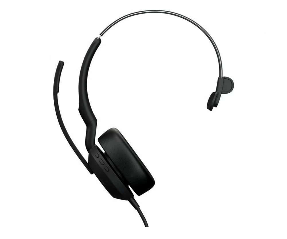 Ausinės Jabra Evolve2 50 Laisvų rankų įranga Vielinis Su lankeliu Biuras / skambučių centras Bluetooth
