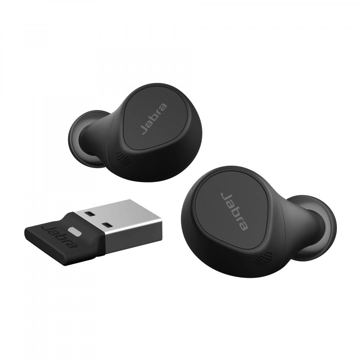 Jabra Evolve2 Buds ausinės su USB jungtimi