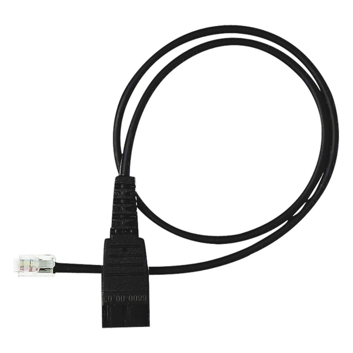 Jabra QD į RJ10 laidas, 0,5 m