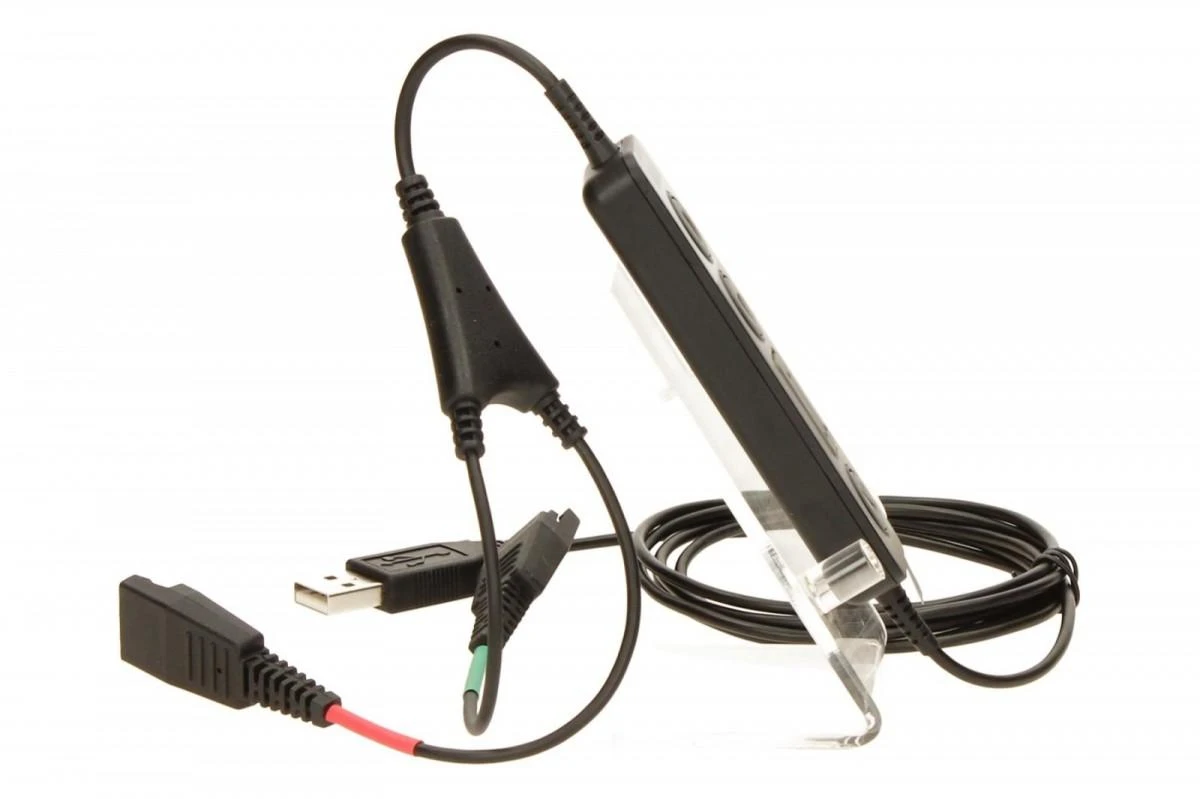 Jabra Link 265 adapteris su USB ir dviem QD jungtimis
