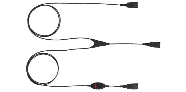 Jabra QD supervisor laidas su nutildymo mygtuku