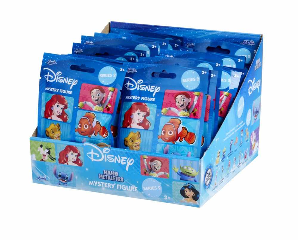Simba „Disney Pixar Nano MetalFigs“ kolekcionuojamos figūrėlės „Disney“ veikėjų staigmenų krepšys, 2 serija