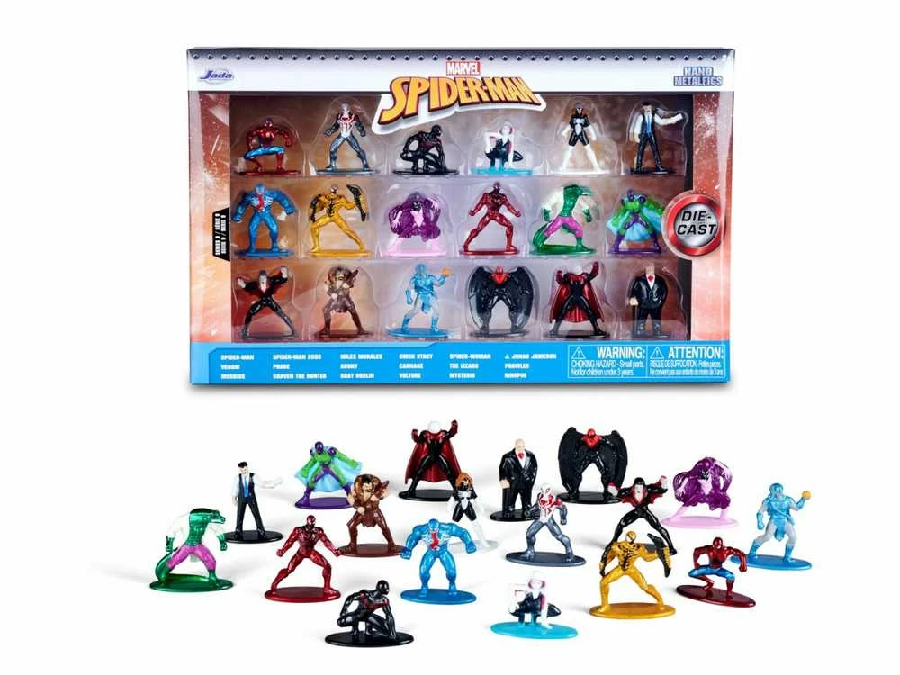 SIMBA JADA Spiderman metalowe figurki 18-pak 322-5031