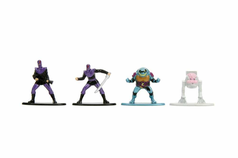Jada - Ninja Turtles - Vėžliukų rinkinys Nanofigams (253285004)