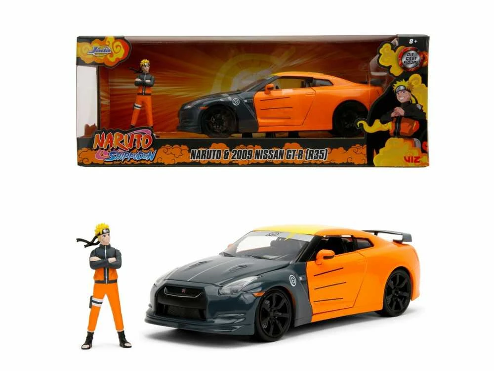 Jada,Naruto Jada - Naruto 2009 Nissan GT-R 1:24, 20 cm (253255054)