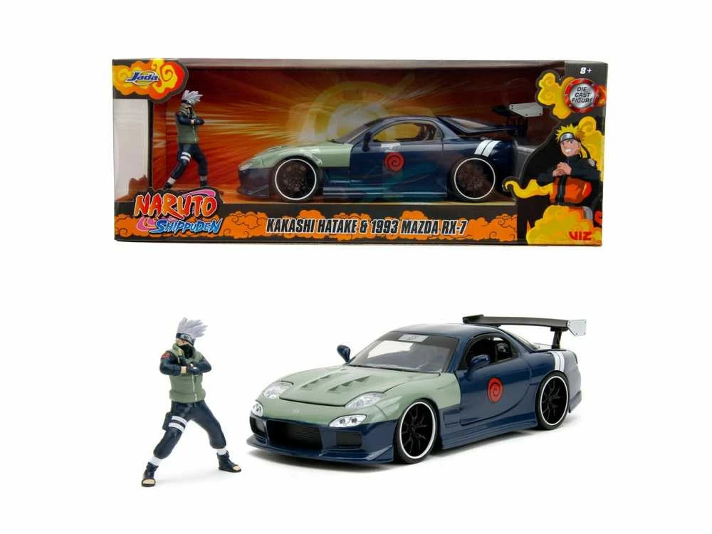 Jada,Naruto Jada – Naruto 1995 Mazda RX-7 1:24, 20cm (253255055)