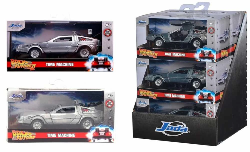 Jada Toys Važiuoklė Laiko mašina Atgal į ateitį