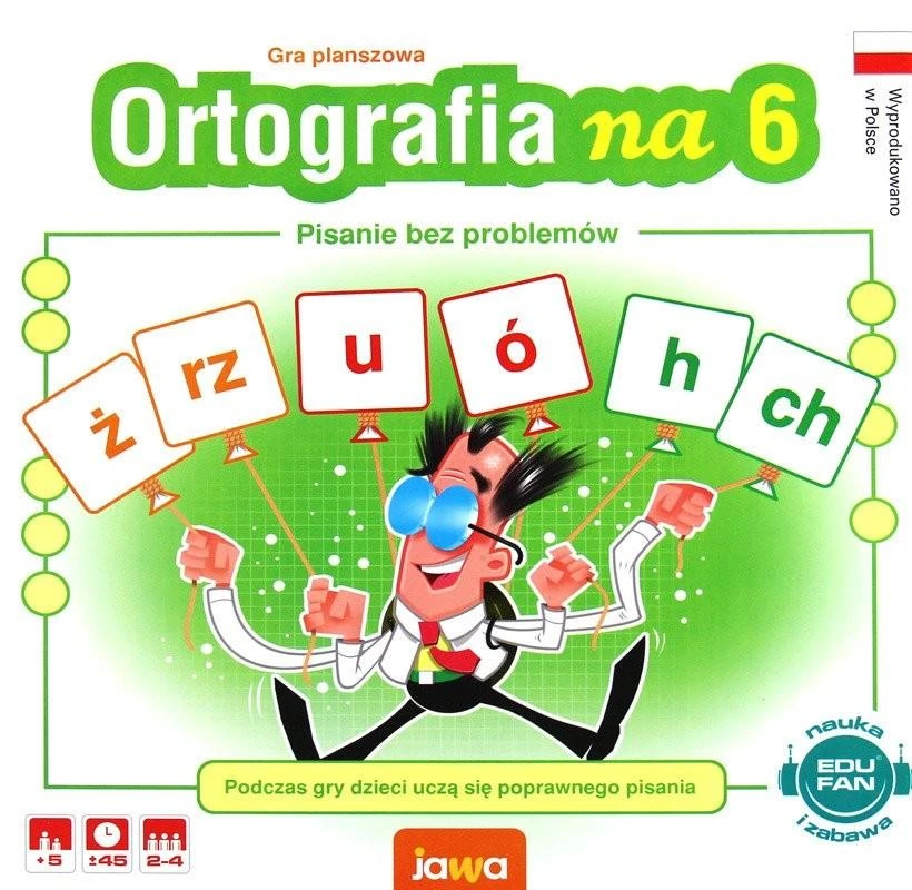 Jawa Edukacinis stalo žaidimas rašyba, lenkų k.