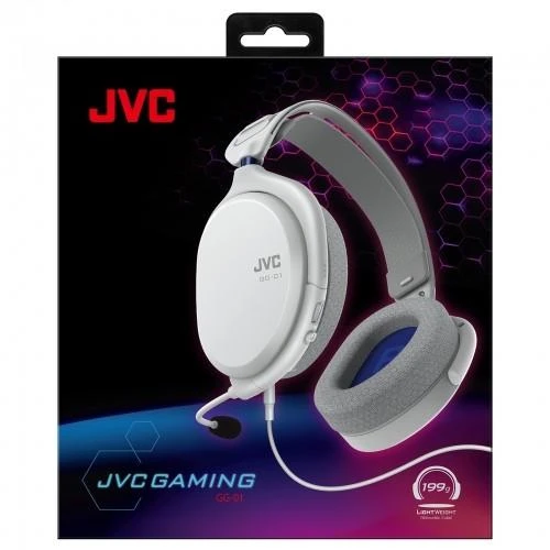 JVC, GG-01WQ, juodos sp. dinaminės ausinės