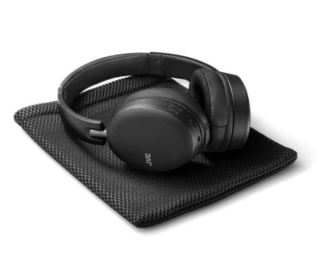 JVC, HA-S91N-BU, juodos sp. dinaminės ausinės