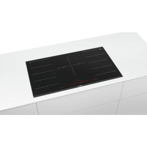 Indukcinė kaitlentė BOSCH PXV 975DC1E (5 pól grzejnych, spalva juoda)